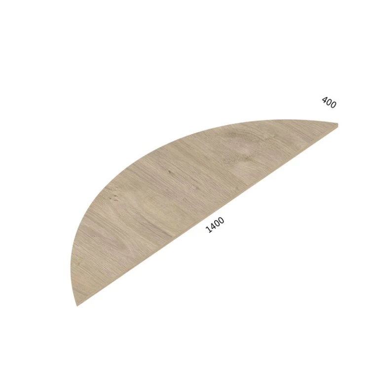 Dostawka do biurka Dt2 Antrax 400 x 1400 mm