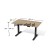 Biurko elektryczne Bse3-8 ANTRAX 140 x 80 cm z regulacją wysokości