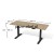 Biurko elektryczne Bse5-7 ANTRAX 180 x 70 cm z regulacją wysokości