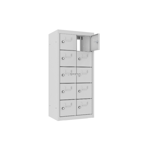 Otwarta szafka śniadaniowa przelotowa SUS 225 P Malow – 10 skrytek, 940x430x300 mm