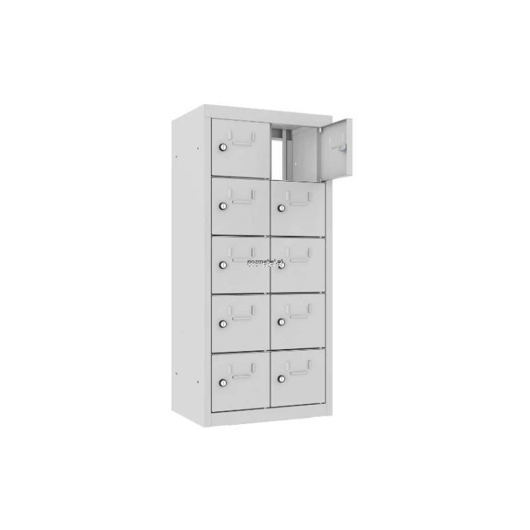 Otwarta szafka śniadaniowa przelotowa SUS 225 P Malow – 10 skrytek, 940x430x300 mm