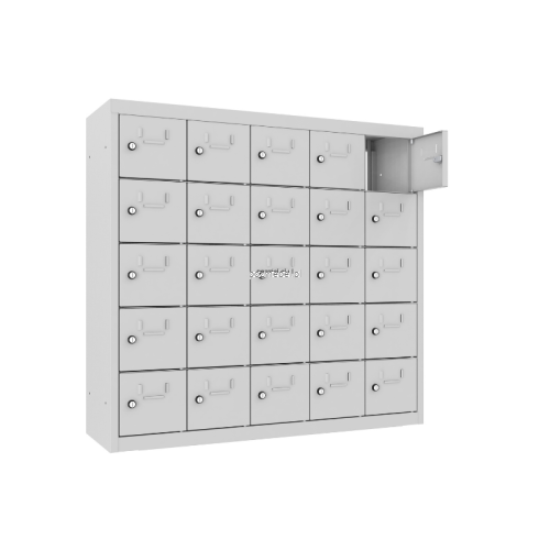 Otwarta szafka śniadaniowa przelotowa SUS 255 P Malow – 25 skrytek, 940x1000x300 mm