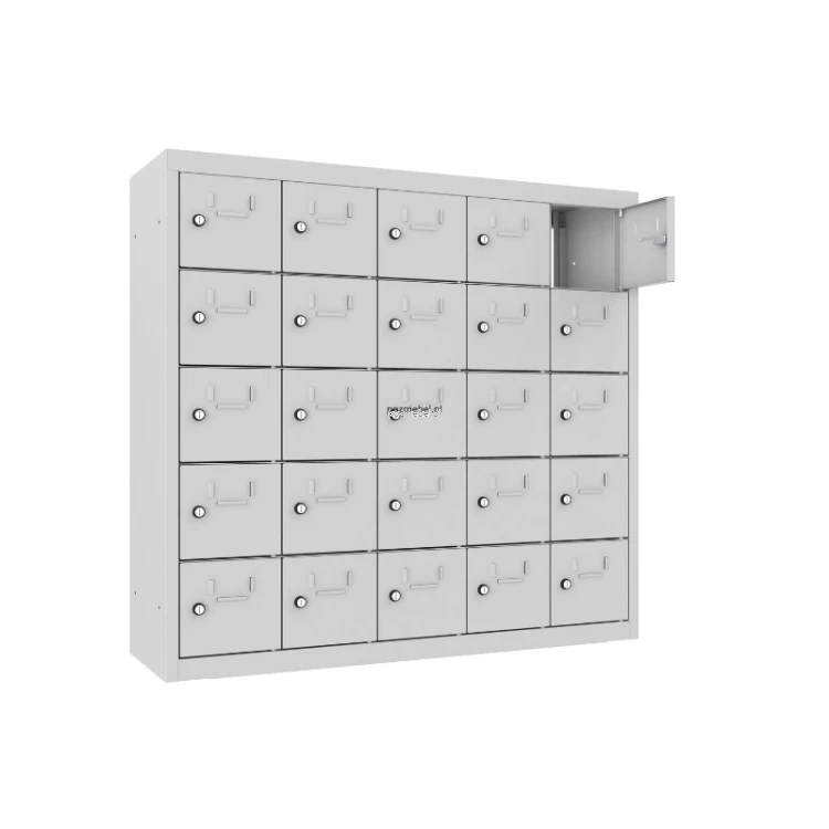 Otwarta szafka śniadaniowa przelotowa SUS 255 P Malow – 25 skrytek, 940x1000x300 mm