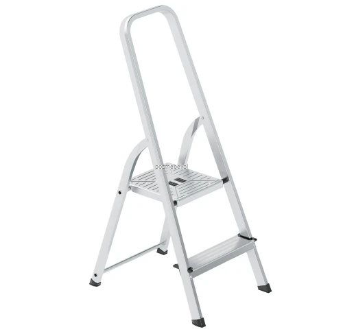 Drabina aluminiowa 2-stopniowa SMART COMFORT BS-DA2 150 kg Bayersystem-skos.webp
