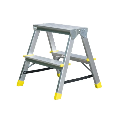 Drabina aluminiowa dwustronna 2-stopniowa BS-DDA2 150 kg Bayersystem
