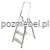 Drabina aluminiowa 3-stopniowa BS-DA3 150 kg z półką Bayersystem