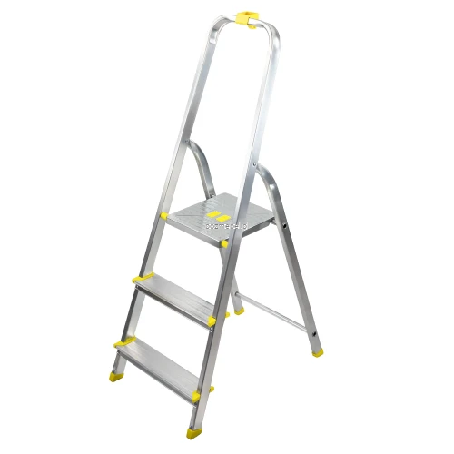 Drabina aluminiowa 3-stopniowa BS-DA3 150 kg z haczykiem Bayersystem-rozlozona-skos.webp