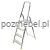 Drabina aluminiowa domowa 4-stopniowa BS-DA4 150 kg Bayersystem