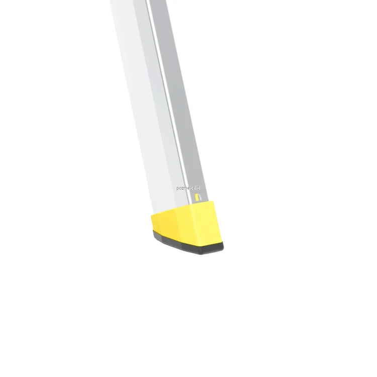 Drabina aluminiowa 4-stopniowa SMART COMFORT BS-DA4 żółta 150 kg Bayersystem-stopka.webp