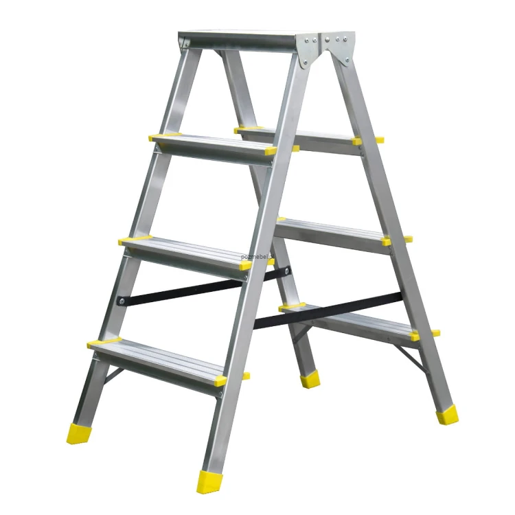 Drabina aluminiowa dwustronna 4-stopniowa BS-DDA4 150 kg Bayersystem-skos.jpg