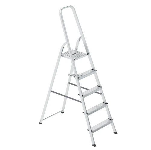 Drabina aluminiowa 5-stopniowa SMART COMFORT BS-DA5 150 kg Bayersystem
