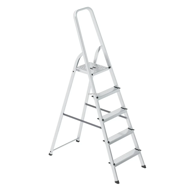 Drabina aluminiowa 5-stopniowa SMART COMFORT BS-DA5 150 kg Bayersystem