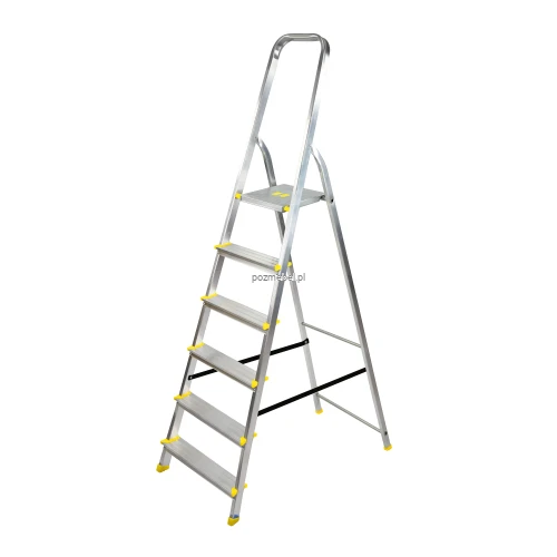 Drabina aluminiowa BS-DA6 BD 6-stopniowa 150 kg Bayersystem