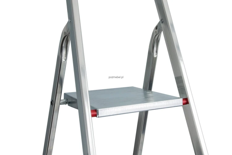 Drabina aluminiowa BS-DA7+ 7-stopniowa 150 kg – szerokie stopnie 13 cm Bayersystem-podest.jpg