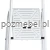 Drabina aluminiowa 7-stopniowa SMART COMFORT BS-DA7 150 kg z tłoczonym podestem-podest-przod.webp