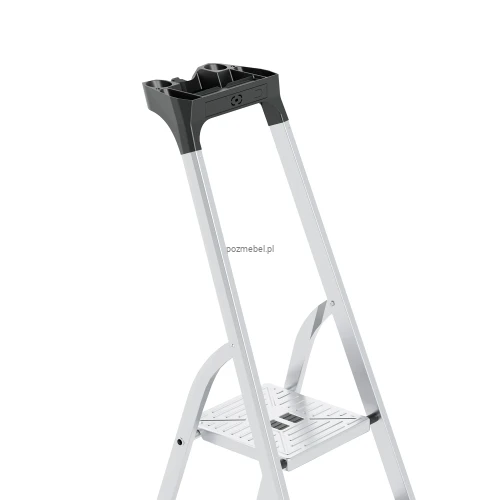 Drabina aluminiowa 8-stopniowa SMART COMPACT BS-DA8 ze zintegrowaną półką 150 kg-polka (1).webp