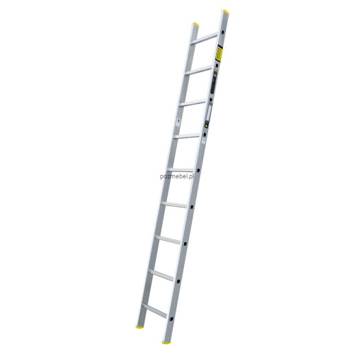 Drabina przemysłowa aluminiowa przystawna BS-DJ 1x9 150 kg Bayersystem