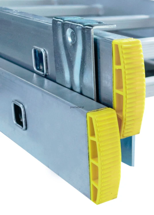 Drabina aluminiowa przemysłowa dwustronna BS-DW 2x15 150 kg Bayersystem-stopki-plastikowe.jpg