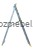 Drabina aluminiowa przemysłowa dwustronna BS-DW 2x8 150 kg Bayersystem-bok.jpg