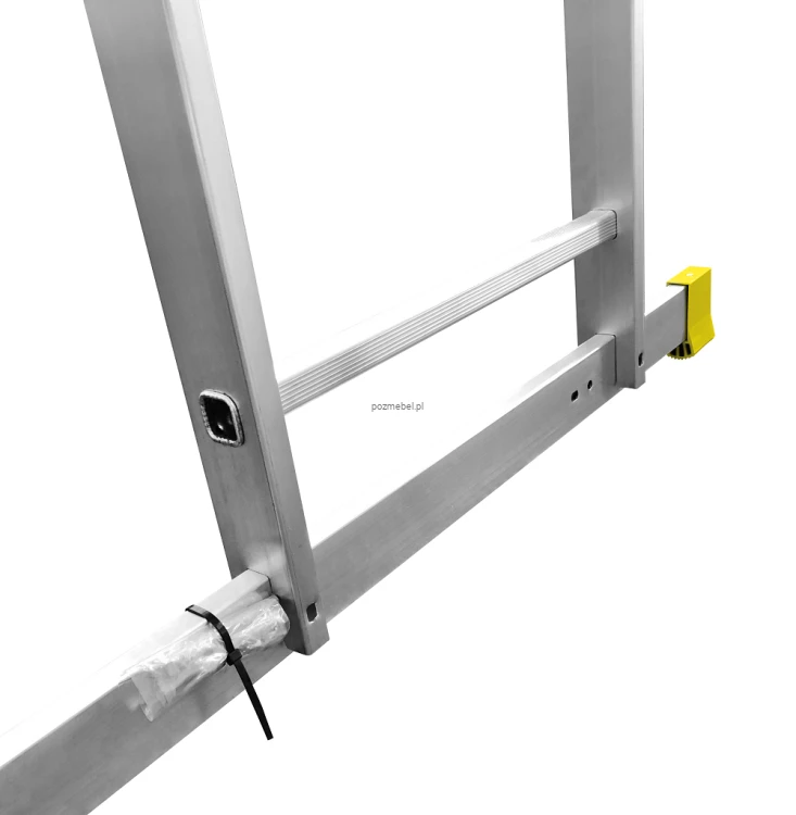 Drabina aluminiowa przemysłowa dwustronna BS-DW 2x8 150 kg Bayersystem-stabilizator (3).png