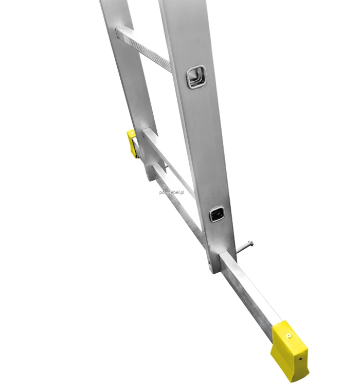 Drabina aluminiowa przemysłowa wielofunkcyjna BS-DW 3x7 150 kg Bayersystem-stabilizator (4).png