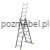 Drabina aluminiowa przemysłowa wielofunkcyjna BS-DW 3x7 150 kg Bayersystem