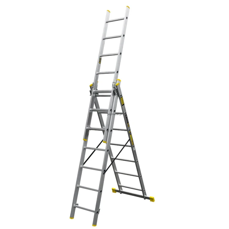 Drabina aluminiowa przemysłowa wielofunkcyjna BS-DW 3x7 150 kg Bayersystem