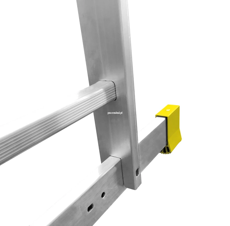 Drabina aluminiowa przemysłowa dwustronna BS-DW 2x7 150 kg Bayersystem-stabilizator.png
