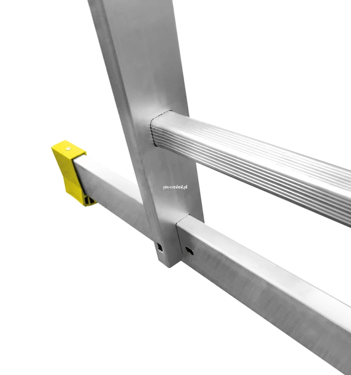 Drabina aluminiowa przemysłowa dwustronna BS-DW 2x14 150 kg Bayersystem-stabilizator (4).png