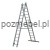 Drabina aluminiowa przemysłowa dwustronna BS-DW 2x14 150 kg Bayersystem-rozlozona-na-litere-A.jpg
