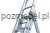 Drabina aluminiowa przemysłowa wielofunkcyjna BS-DW 3x11 150 kg Bayersystem-laczenie-elementow.jpg