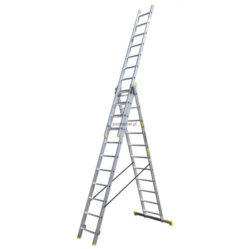 Drabina aluminiowa przemysłowa wielofunkcyjna BS-DW 3x11 150 kg Bayersystem-rozlozona.jpg