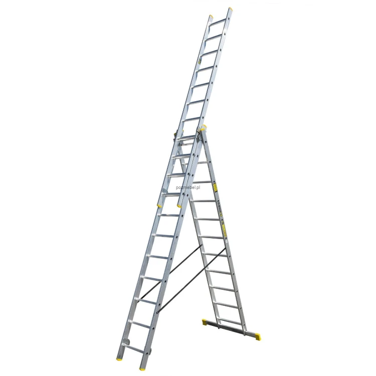 Drabina aluminiowa przemysłowa wielofunkcyjna BS-DW 3x11 150 kg Bayersystem-rozlozona.jpg