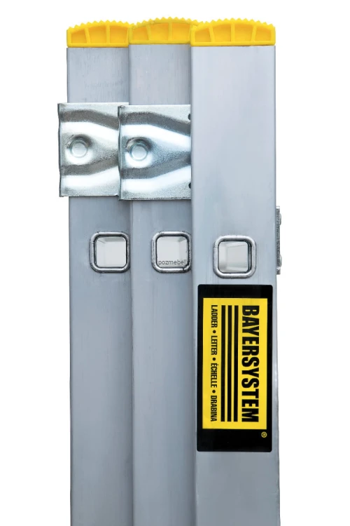 Drabina aluminiowa przemysłowa wielofunkcyjna BS-DW 3x11 150 kg Bayersystem-zlozona-drabina-z-boku.jpg
