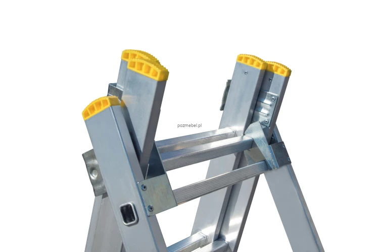 Drabina aluminiowa przemysłowa wielofunkcyjna BS-DW 3x13 150 kg Bayersystem