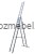 Drabina aluminiowa przemysłowa wielofunkcyjna BS-DW 3x14 150 kg Bayersystem-rozlozona-maksymalnie.jpg
