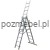 Drabina aluminiowa przemysłowa wielofunkcyjna BS-DW 3x8 150 kg Bayersystem-maksymalnie-rozlozona.jpg