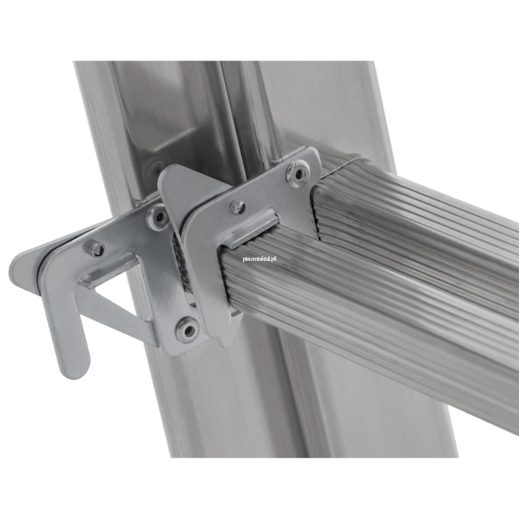 Drabina aluminiowa wielofunkcyjna Hillagi 3x7 150 kg-hak-zabezpieczajacy.png