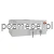Kasetka metalowa na pieniądze 1PB z dwoma zamkami i wkładem na bilon PLN Metalkas
