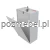 Kasetka metalowa na pieniądze 4PP z podwójnym dnem i wkładem przegródkowym Metalkas