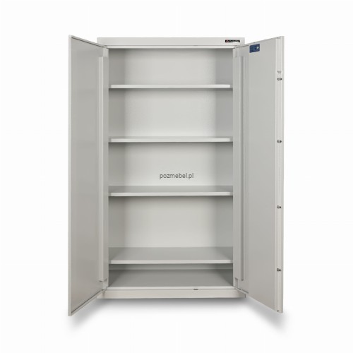 Dwudrzwiowa szafa na dokumenty poufne MS2M/A 190 klasy A Konsmetal