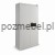 Dwudrzwiowa szafa na dokumenty poufne MS2M/A 190 klasy A Konsmetal - zamknięta