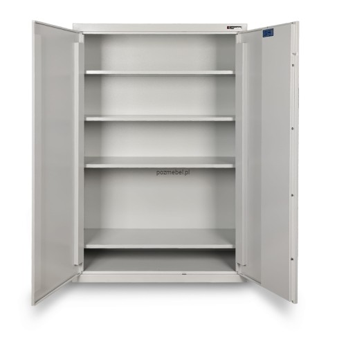Duża dwudrzwiowa szafa na dokumenty poufne MS2D/A 190 klasy A Konsmetal
