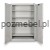 Duża dwudrzwiowa szafa na dokumenty poufne MS2D/A 190 klasy A Konsmetal