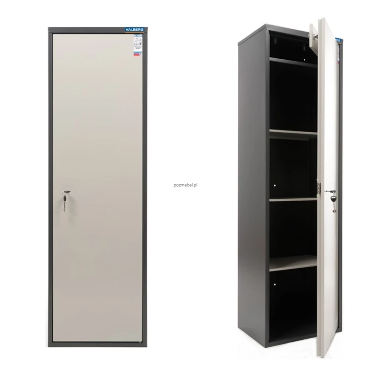 Sejf biurowy na dokumenty Valberg SL 150T – 179 l, zamek kluczowy