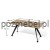 Biurko nowoczesne Antrax XAR-V4-8 160x80 cm