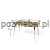 Nowoczesne biurko skandynawskie Antrax XAR-D2-7 120x70 cm