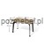 Nowoczesne biurko loftowe Antrax XAR-S2-7 120x70 cm