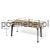 Nowoczesne biurko loftowe Antrax XAR-S4-8 160x80 cm
