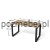 Nowoczesne biurko ramowe Antrax XAR-F3-7 140x70 cm